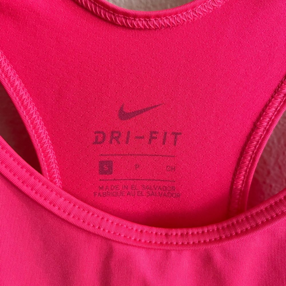 Nike Dri-FIT Bright Pink Activewear Top